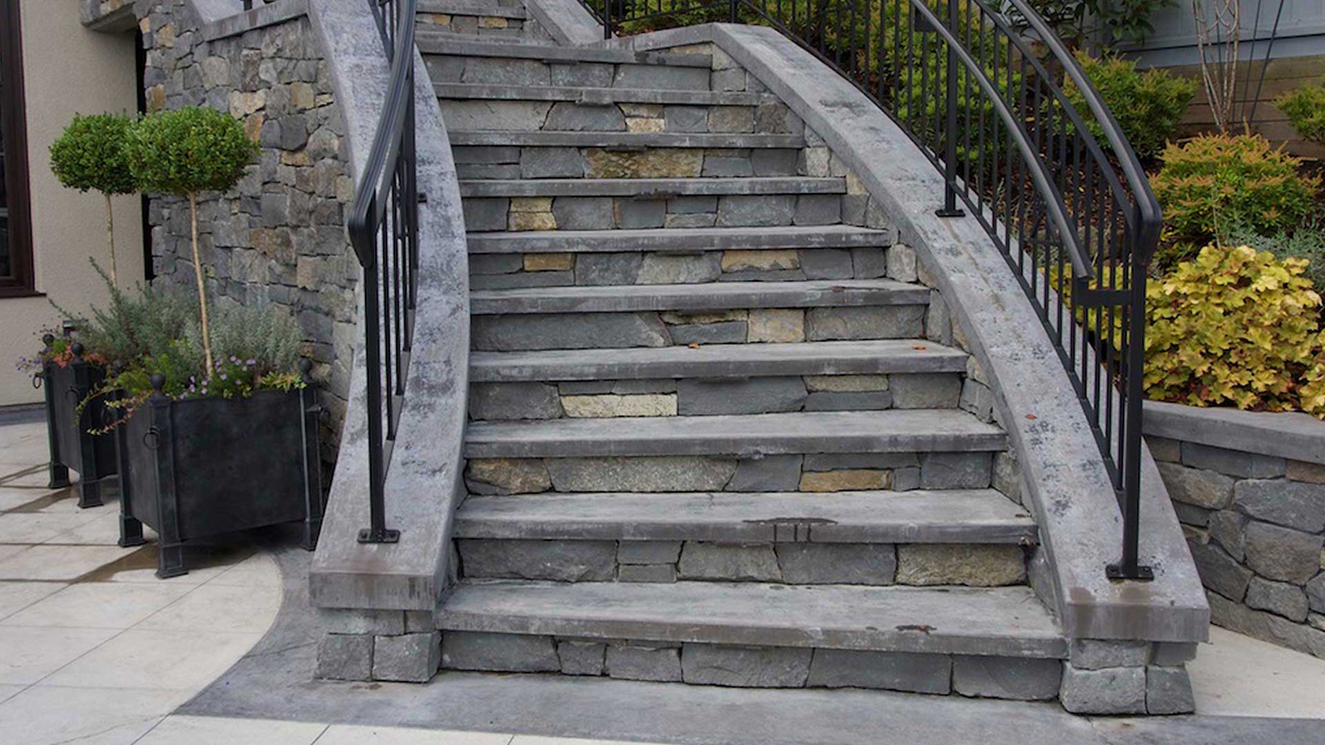 Stoops, Stairs and Landing Masonry Services in Comox Valley